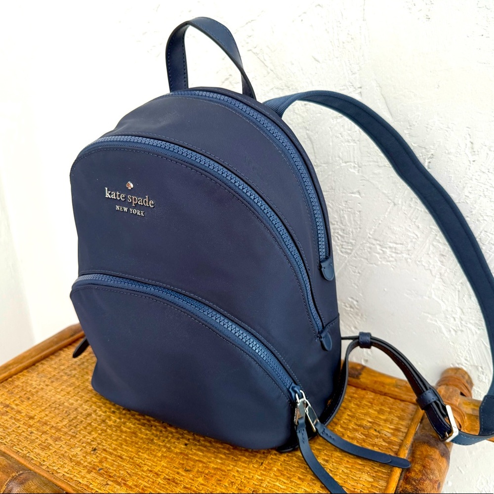 Kate Spade Karissa Nylon Medium Backpack. New Condition. Never Used. Color: Navy